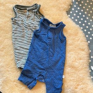 Carters Little Planet Organic Cotton Rompers